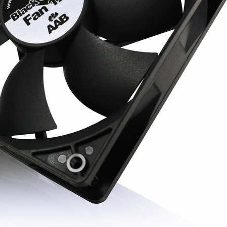 AABCOOLING Black Silent Fan 12