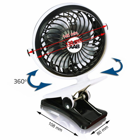 The AABCOOLING USB Fan 6