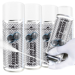 4x AABCOOLING Home&Office Compressed Gas Duster 400ml