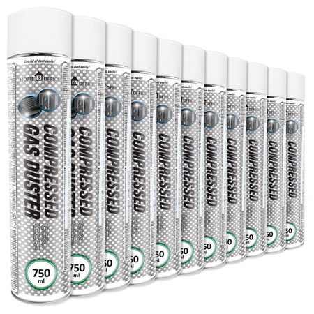 11x AABCOOLING Home&Office Compressed Gas Duster 750ml