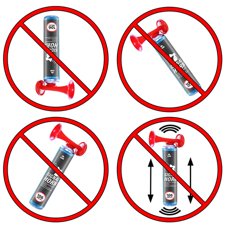 11x AABCOOLING Signal Horn 75g