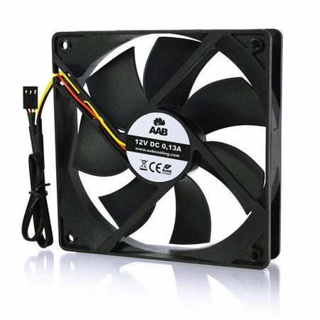 AABCOOLING Black Silent Fan 12 - 3 Stück Paket