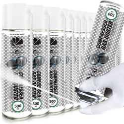 12 x AABCOOLING Home&Office Compressed Gas Duster 500 ml