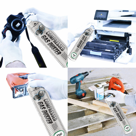 4x AABCOOLING Home&Office Compressed Gas Duster 750ml