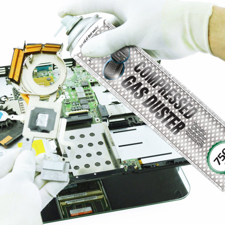 7x AABCOOLING Home&Office Compressed Gas Duster 750ml