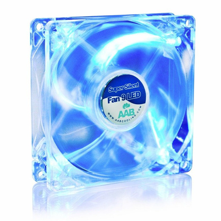 3x AABCOOLING Super Silent Fan 9 BLUE LED