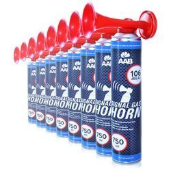 8 x AAB Signal GAS Horn 750 ml