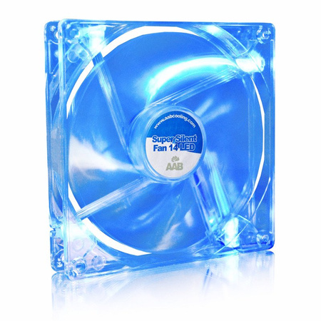 3x AABCOOLING Super Silent Fan 14 BLUE LED