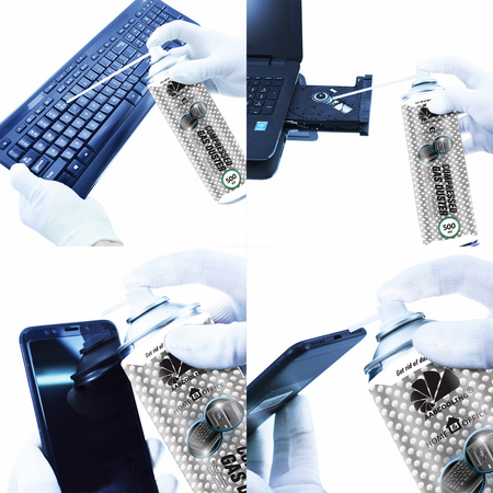 5 x AABCOOLING Home&Office Compressed Gas Duster 500 ml