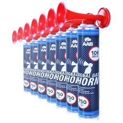 7 x AAB Signal GAS Horn 750 ml