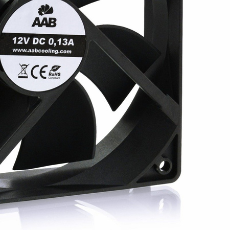 AABCOOLING Black Silent Fan 12 - 3 Stück Paket