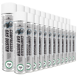 24x AABCOOLING Home&Office Compressed Gas Duster 750ml