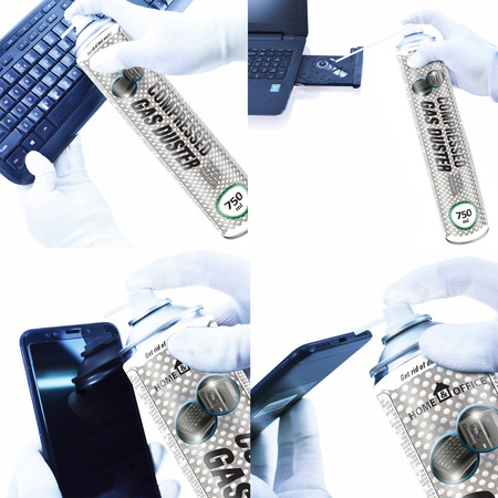 11x AABCOOLING Home&Office Compressed Gas Duster 750ml