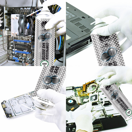 1x AABCOOLING Home&Office Compressed Gas Duster 500 ml