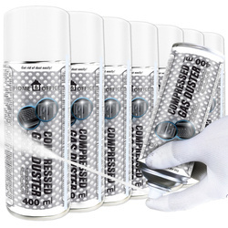 7x AABCOOLING Home&Office Compressed Gas Duster 400ml