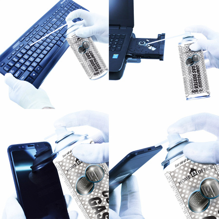 6x AABCOOLING Home&Office Compressed Gas Duster 400ml