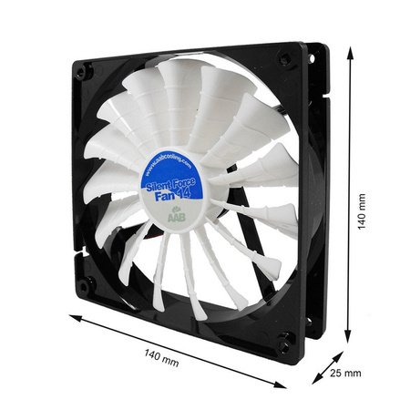 3x AABCOOLING Silent Force Fan 14