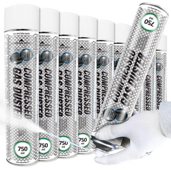 9x AABCOOLING Home&Office Compressed Gas Duster 750ml