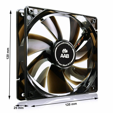 3x AABCOOLING Super Silent R12