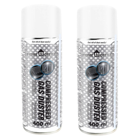 2x AABCOOLING Home&Office Compressed Gas Duster 400ml
