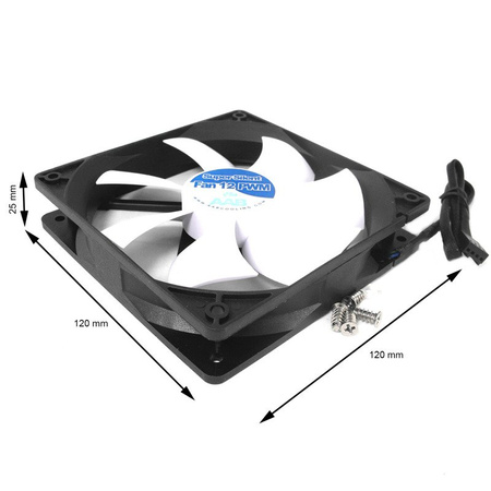 AABCOOLING Super Silent Fan 12 PWM - 3 Stück Paket