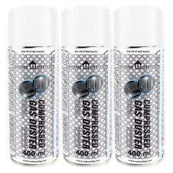 3x AABCOOLING Home&Office Compressed Gas Duster 400ml
