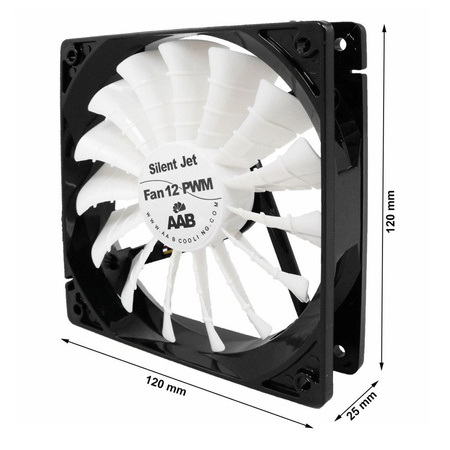 3x AABCOOLING Silent Jet Fan 12 PWM