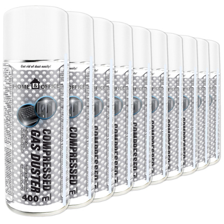 10x AABCOOLING Home&Office Compressed Gas Duster 400ml