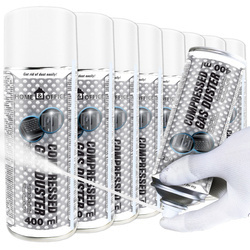 8x AABCOOLING Home&Office Compressed Gas Duster 400ml